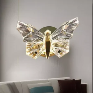 ثريا ليد رائعة على شكل فراشة