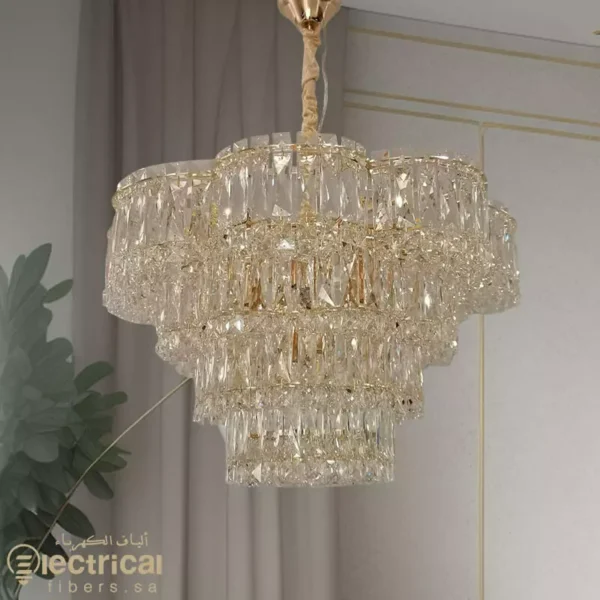 Elegant Illumination Classic Crystal Chandelier