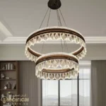 Modern Soft Chandelier With Three Lights